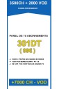 Revendeur IPTV 10 codes - 3500CH + 2000VOD
